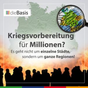 Kriegsvorbereitung für Millionen – Evakuierungspläne