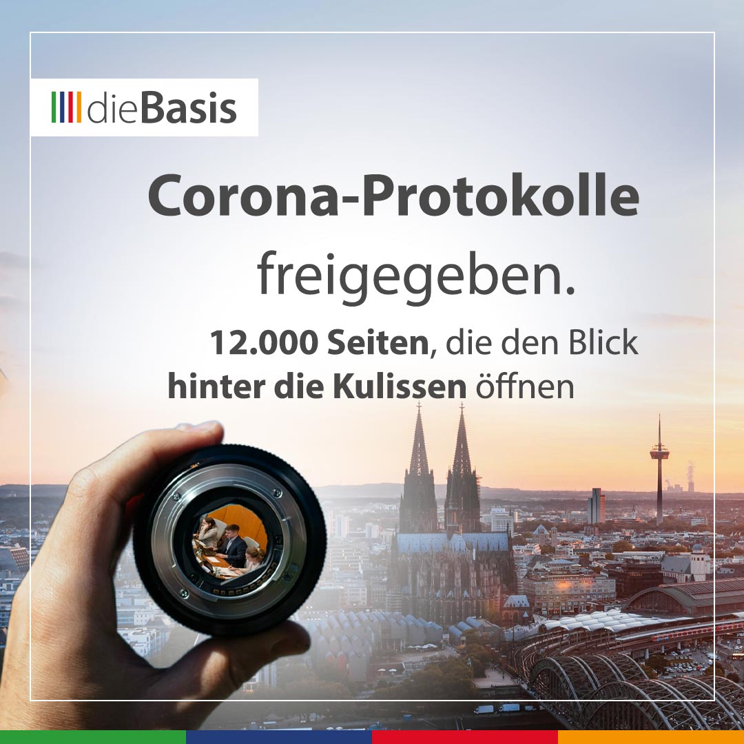 dieBasis (Bild) Corona Krisenstab Protokolle freigegeben
