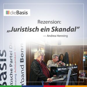 Rezension Buchvorstellung Juristisch ein Skandal von Andrea Henning