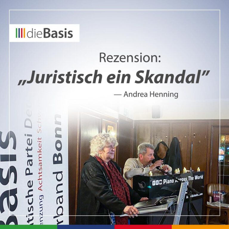 Juristisch ein Skandal (Bild) Rezension Buchvorstellung Juristisch ein Skandal von Andrea Henning