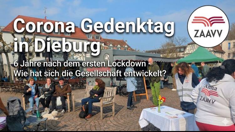 Corona Gedenktag in Dieburg