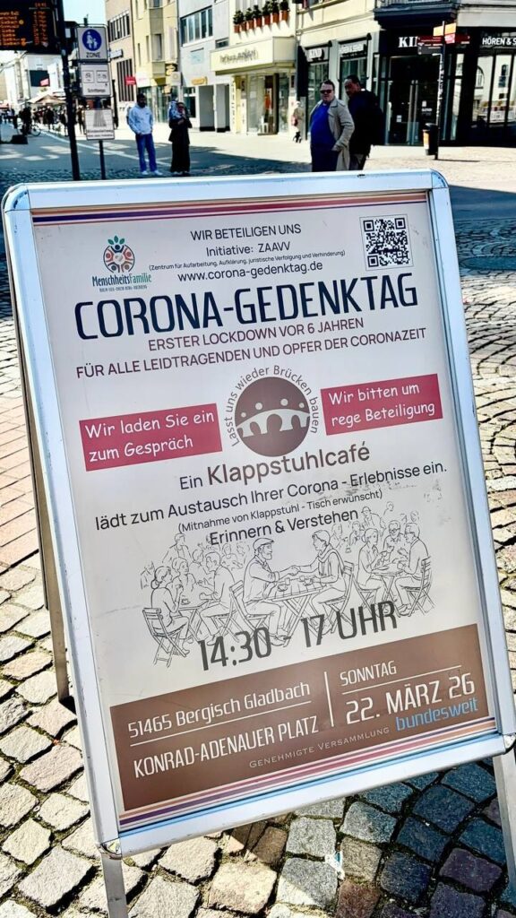 Corona Gedenktag Bergisch Gladbach