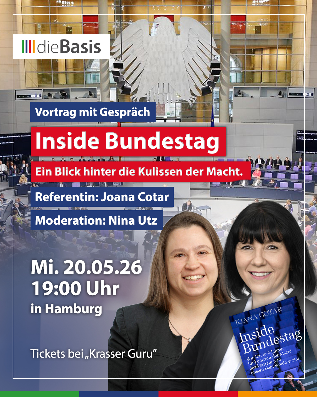 Inside Bundestag – Ein Blick hinter die Kulissen der Macht mit Joana Cotar