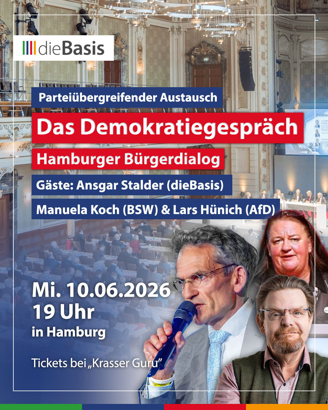Das Demokratiegespräch – Hamburger Bürgerdialog