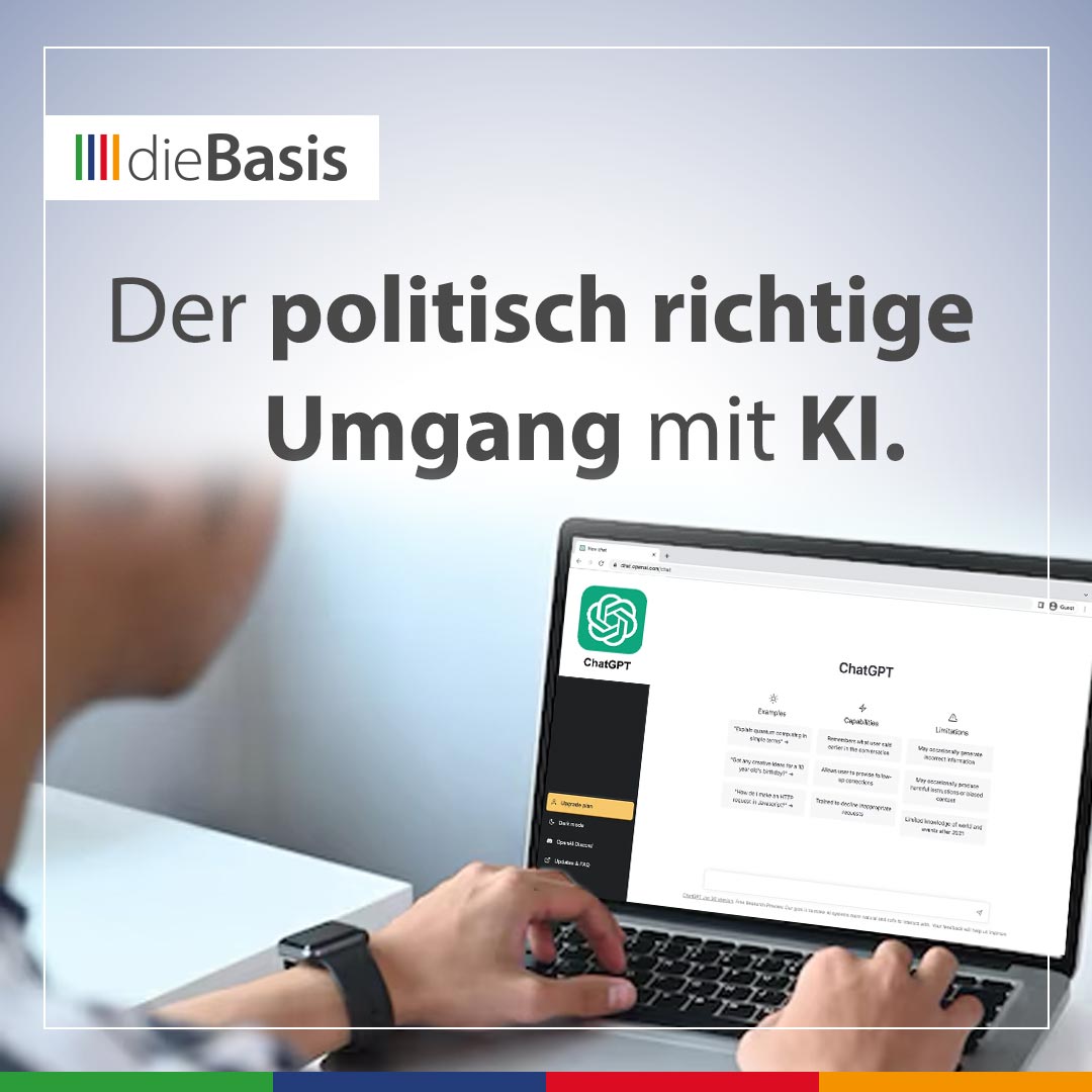 Der politisch richtige Umgang mit KI