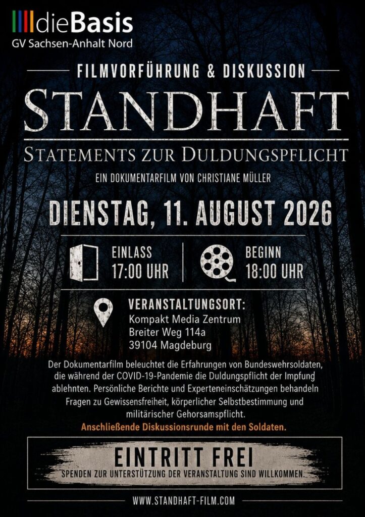 Filmvorführung & Diskussion in Magdeburg