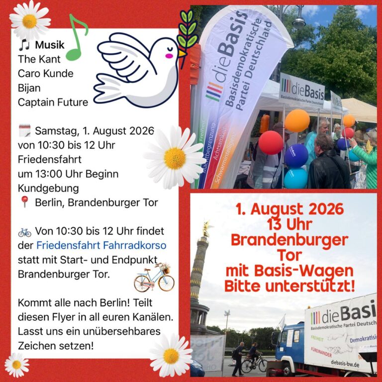 Friedensfahrt Fahrradkorso
