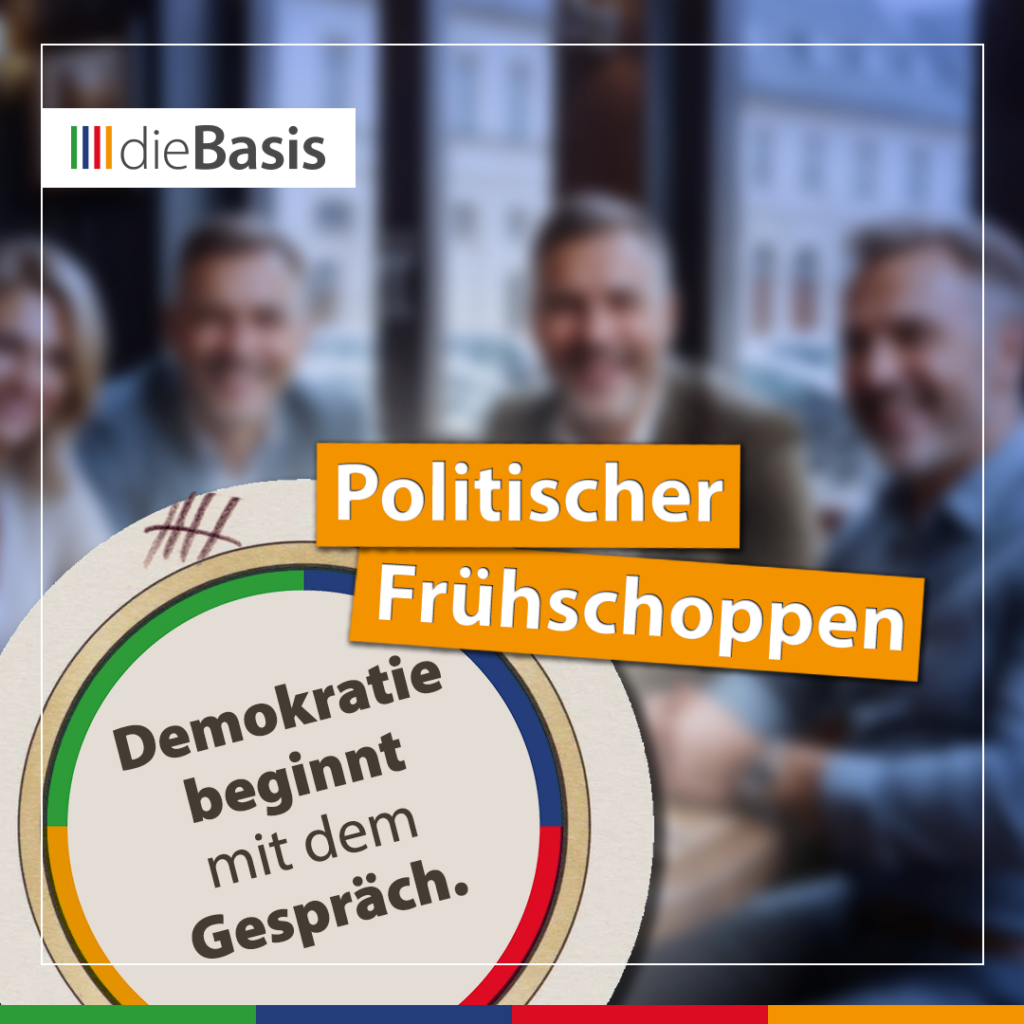 Beitragsbild: Ist dieBasis rechtsextrem? – Demokratie beginnt mit dem Gespräch