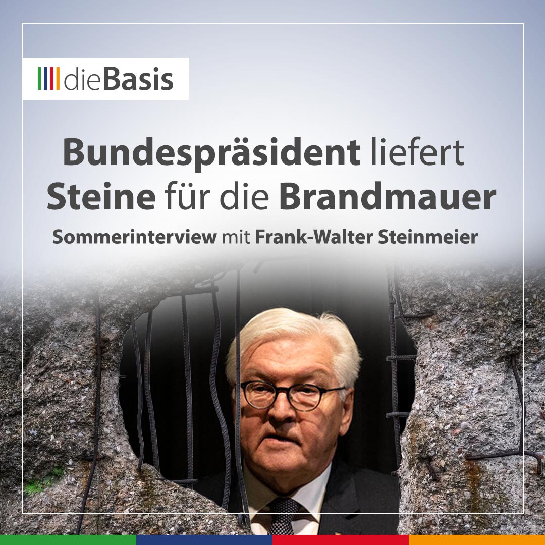 Beitragsbild – Der Bundespräsident als Hüter der Brandmauer