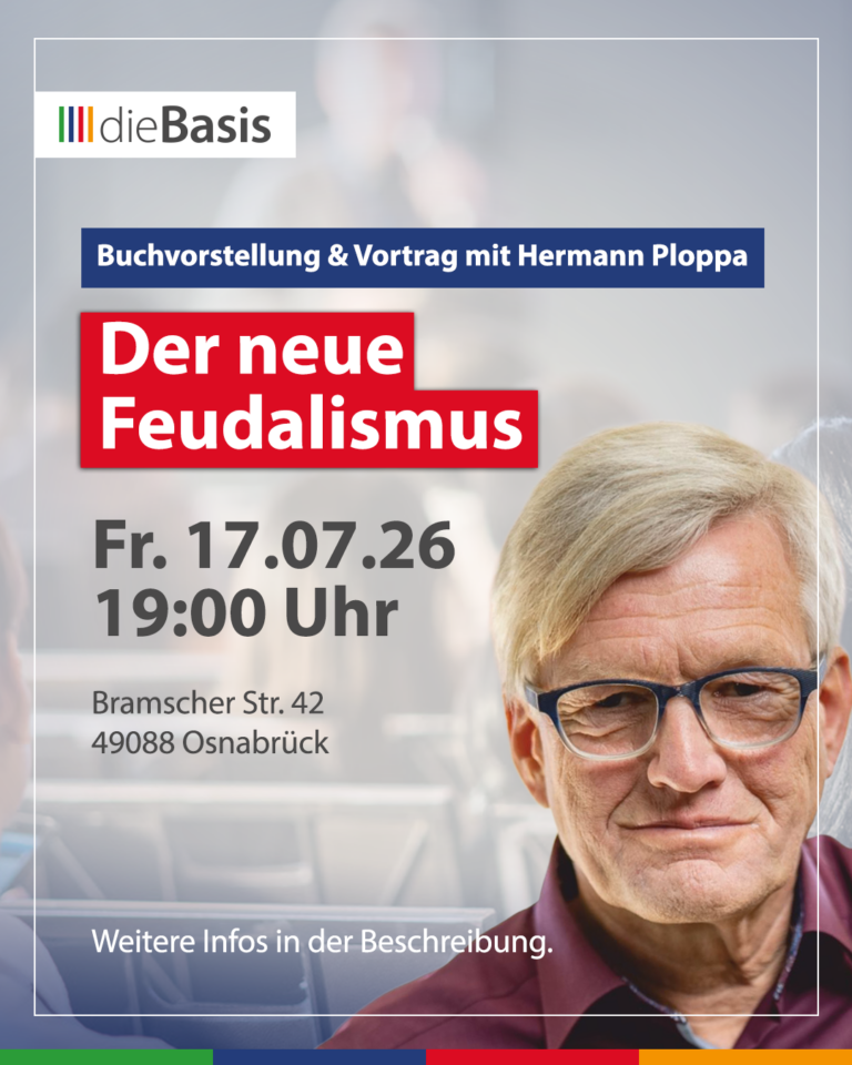 Buchvorstellung und Vortrag "Der neue Feudalismus" mit Hermann Ploppa