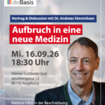 Aufbruch in eine neue Medizin – Vortrag und Diskussion mit Prof. a. D. Dr. Andreas Sönnichsen