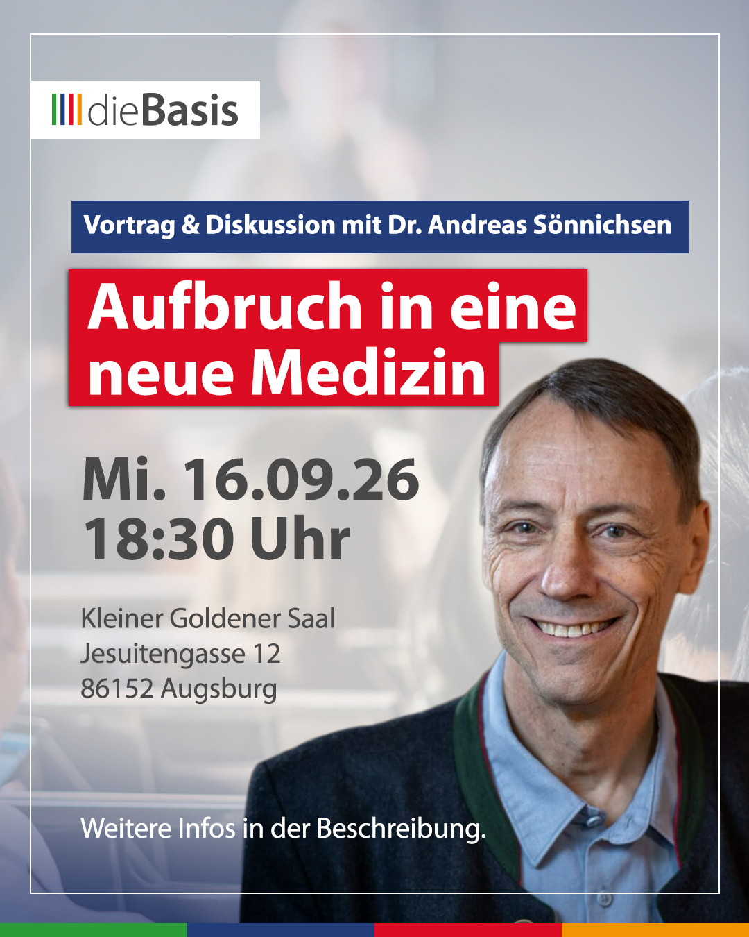 Aufbruch in eine neue Medizin – Vortrag und Diskussion mit Prof. a. D. Dr. Andreas Sönnichsen
