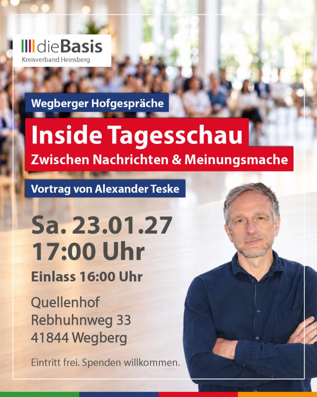Inside Tagesschau – Vortrag von Alexander Teske