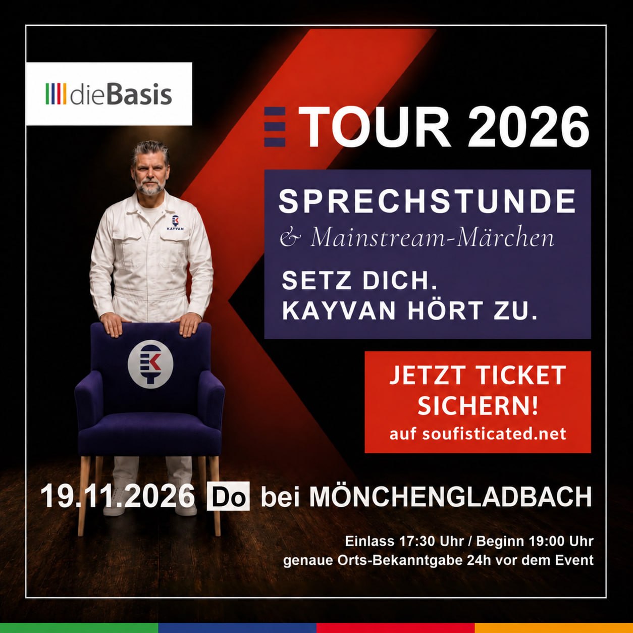 Sprechstunde & Mainstream-Märchen – mit Kayvan Soufi-Siavash (Zusatztermin)